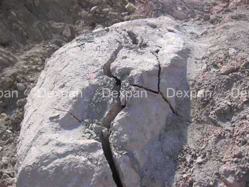 Dexpan Corte de Roca, Demolicion de roca, Excavacion de Roca engineer